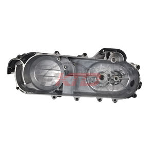 KTD китайский мопедный двигатель 139QMB LH, Крышка картера, алюминиевый левый длинный корпус, крышка приводного ремня коленчатого скутера - Product Image 1