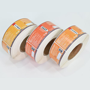 Không thấm nước Glossy sức khỏe nhãn sản phẩm không dính khô thực phẩm bổ sung chai vàng lá Vinyl bao bì nhãn - Product Image 5