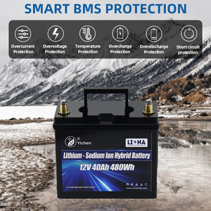 แบตเตอรี่เก็บพลังงานคุณภาพสูง YICHEN NS60 12.8V 40Ah แบบ Deep Cycle ใช้งานได้สองแบบ อายุการใช้งานยาวนาน ลิเธียมโซเดียมไอออน 4500 รอบ - Product Image 5