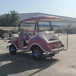 Vente chaude 72V Royal Classic Voiture de tourisme électrique Style rétro Bus touristique et berline Rétro Antique Ford Modèle de voiture - Product Image 6