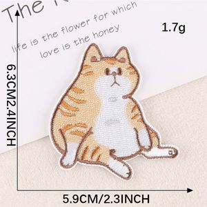 Nouvelles écussons brodés thermocollants pour animaux de compagnie (chats) pour vestes, chapeaux et vêtements, vente en gros - Product Image 6