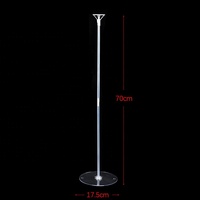 70cm Bobo Ballon Stand Mariage Anniversaire Ballons Support D'affichage de Table
