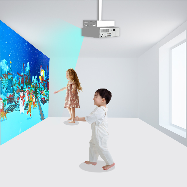 Chariot Interactive Floor Kids Game Include