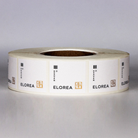 Étiquettes en relief personnalisées avec logo imprimé, holographiques, durables, imperméables, pour produits de première nécessité, emballage