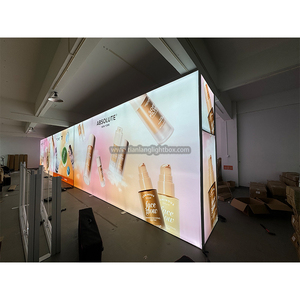 Tianlang Chất lượng cao nhanh chóng thiết lập xách tay dệt vải PVC triển lãm thương mại Thiết bị hiển thị đứng seg ánh sáng Hộp triển lãm gian hàng - Product Image 2