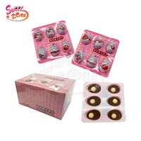 Vente en gros Halal OEM Chocolat en forme d'oeuf avec Biscuit bonbon