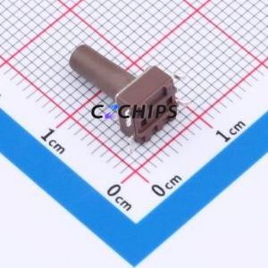 TSB06331-125D332DH-R0400 Tactile Switch SMD-4P,6.1x6.1mm Switch Single Pole Single Throw Round Button 1.8N 6.1mm - Product Image 2