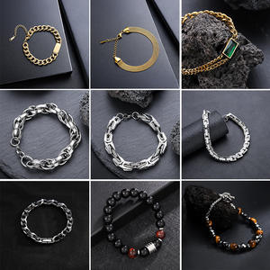 Ce bracelet en acier inoxydable est un best-seller tendance qui ne ternit pas, est polyvalent et haut de gamme - Product Image 3