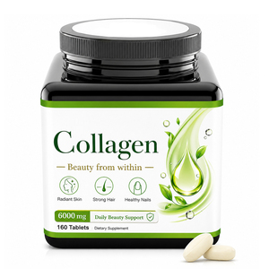 Wholesale Adult 6000mg Anti-Aging Hydrolyzed Collagen Multi-Vitamin Dietary Supplement <b>Tablets</b> Immune Support Antioxidant - Product Image 1