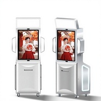 Photomaton personnalisé avec imprimante et caméra, installation facile, solution complète, durable, photomaton tout-en-un