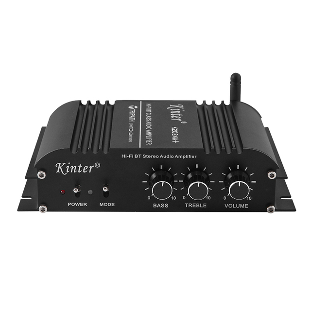 Kinter Ta2024 A+ New Arrival Digital Hifi Home Audio Mini Power Stereo Bt Amplifier