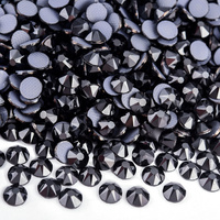 OLeeya 2088 Premium Rhinestones Hotfix Dos Plat Strass Cristaux Métalliques Diamant Décoratif Gemmes pour Chaussures Sacs Vêtement