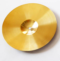 Alloy Drum Cymbals 8/10/12/14/16/18/20 Inch, Professional Jazz Drum Cymbal Set for Drum Kit Percussion Instrument