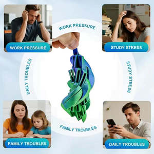 Balle anti-stress 3D imprimée, sphère rotative à engrenages, déformation circulaire, balle à flux liquide, design rotatif, pour enfants et adultes, soulagement de l'anxiété - Product Image 2
