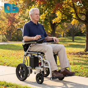 Trottinette électrique <span class=keywords><strong>pliable</strong></span> légère et portable avec joystick de commande à grande roue de 24 pouces pour adultes - Product Image 4
