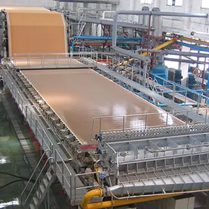Mesin kertas Kraft bekas untuk pembuatan mesin daur ulang limbah kertas harga mesin
