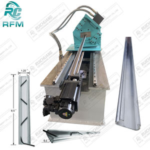 קר רול להרכיב מכונת פלדה purlin מסגרת חממה u ערוץ נעילת מכונת חממות - Product Image 1