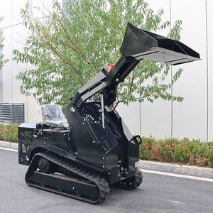 Mini-chargeuse télescopique sur chenilles compacte de 350 kg la <span class=keywords><strong>moins</strong></span> chère de l'usine avec accessoires de déneigement et de broyage de souches - Product Image 4