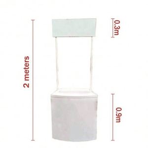 Mesa de Exhibición Portátil para Promoción de Productos 2025, Mostrador de Promoción para Exhibición en Tiendas, Mesa de Publicidad - Product Image 4