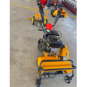 Cultivador Rotatorio Diésel, Tractor de Arrastre Manual, Rotocultor para Campos de Arroz y Huertos - Product Image 5