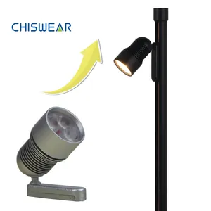 Tùy chọn Chùm tia góc 3 Wát Mini LED theo dõi ánh sáng tại chỗ lịch thi đấu cho hiển thị Showcase chiếu sáng