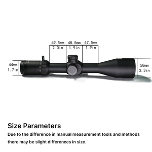 Mira Telescópica BANGBANG 4.5-27X50 SFP, Mira Óptica de Caza con Tubo de 30 mm, Resistente al Agua, Niebla y Golpes para Deportes al Aire Libre - Product Image 6