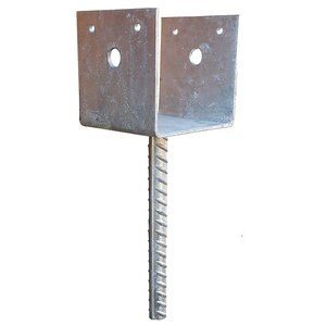 Hình Chữ U Mạ Kẽm Nóng Sâu Giàn Khoan Sàn Bài Cơ Sở Heavy Duty Bê Tông Bài Neo 4X4 Bài Cơ Sở - Product Image 3