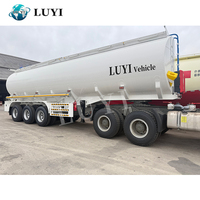 3 essieux 45000 litres semi-remorques huile et essence diesel camion-citerne carburant transport pétrolier remorque