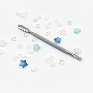 ที่ดันหนังกำพร้าเล็บแบบใหม่ พร้อมที่ตัดขอบตรง สองด้าน ทำจากสแตนเลสสตีล - Product Image 4