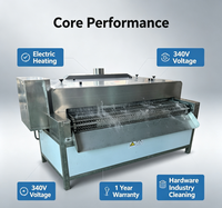 Machine de nettoyage ultrasonique industrielle électrique multi-cuve en acier inoxydable SUS304, équipement de lavage à l'eau chaude multi-étapes pour métaux