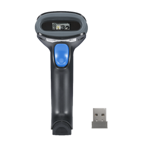 Escáner de Código de Barras Inalámbrico 2.4g USB 2D BT para Supermercado, Precio de Fábrica en China, Escáner de Código de Barras Electrónico Industrial - Product Image 1