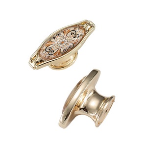 Poignées d'armoire en céramique bronze antique Boutons de tiroir vintage et quincaillerie de porte de garde-robe pour meubles européens à usage de cuisine - Product Image 5