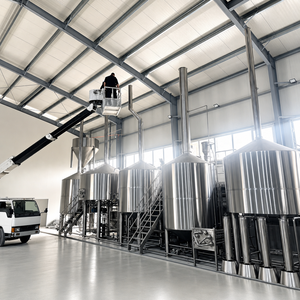 Équipement de brassage de bière artisanale 5000L, solution clé en main, ligne de production de microbrasserie avec pompe et moteur pour usage domestique et hôtels - Product Image 2