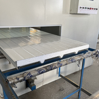 Tuiles de toiture isolantes préfabriquées modulaires détachables en panneaux sandwich EPS en mousse EPS légère à structure en acier