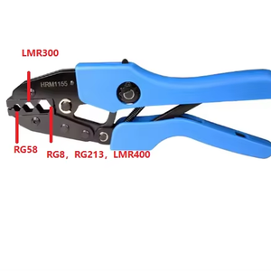 Pince à sertir pour câbles coaxiaux RG58 RG6 RG213 RG 214 LMR400 RG8 - Product Image 1