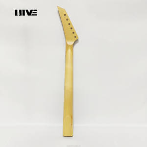 جيب مزدوج الجرح 24 سلسلة القيقب الطبيعي الأسود الثلاثي retted الغيتار الكهربائي الرقبة هيدستوك دون سلك الخلفي - Product Image 5