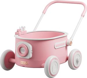 Multifunctional Baby Walker Children Storage Early Learning Role Play Shopping Cart Toy Educational Trolley PP Toys for <strong>Kids</strong> - Product Image 1