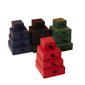 Cajón de cartón con logotipo personalizado, caja de embalaje de joyería, Cajas de Regalo para collar, pendiente, pulsera, anillo - Product Image 2