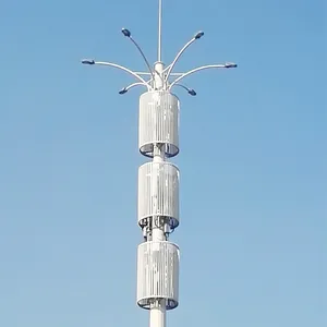 Mobil iletişim direği kulesi fiyat Gsm anten teleskopik direk
