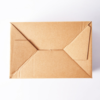 Boîte d'emballage écologique en carton ondulé imprimé avec logo personnalisé