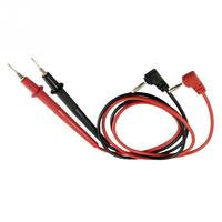 Anti-slip Grip Multimeter Banana Test Leads Black and Red Wires Probes Digital Multimeter Feelers for Multimeter Wire Tips
