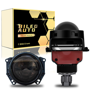 Đèn pha Bi-LED Laser YHKOMS A9 Pro nâng cấp, thấu kính 3 inch, lắp tay lái trái, 12V, 70W/80W, 20000LM, 6000K, hai bóng, thấu kính <span class=keywords><strong>Projector</strong></span> Bi-LED 3.0, Biled 12V - Product Image 1