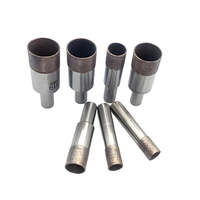 Forets en diamant fritté pour verre, diamètre 4 mm à 200 mm, ensemble pour le perçage des carreaux et de la construction