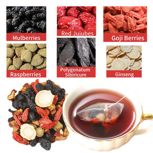 LUVVITA 高麗人参六宝茶-自然派漢方茶 エネルギー管理用 ハラール認証 大人用 30袋入り - Product Image 3