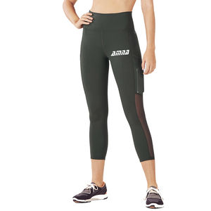 Collants de Yoga respirants, pantalons de Yoga de couleur personnalisée fabriqués au Pakistan - Product Image 3