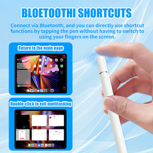 Hỗ trợ từ tính sạc cảm ứng Bút Chì iphone Màn hình điện dung bút stylus với kết nối bluetooth cho máy tính bảng/iPad - Product Image 3