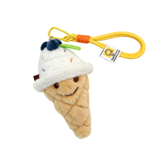 Decorazioni e Accessori per Feste a Tema Pasquale, Giocattolo di Peluche a Forma di Gelato alla Crema di Mirtillo, Adatto per Ragazze e Adolescenti - Product Image 2