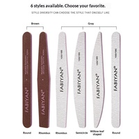 Lime à ongles double face en forme de cœur violet, éponge fine, bande abrasive pour polissage, manucure, grain grossier et fin, outil à ongles, en stock