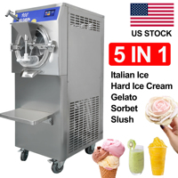 Roestvrijstalen Echt Fruit Hard Ijs Machine Voor Hard Serveren Ijs Productie Op Voorraad In Het Ons Magazijn