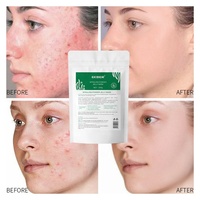 Masque en gelée peel-off à la spiruline verte, collagène à petites molécules, apaisant et anti-sensibilité, en gros, Ekber